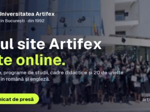 Universitatea ARTIFEX din București – noul website oficial este online